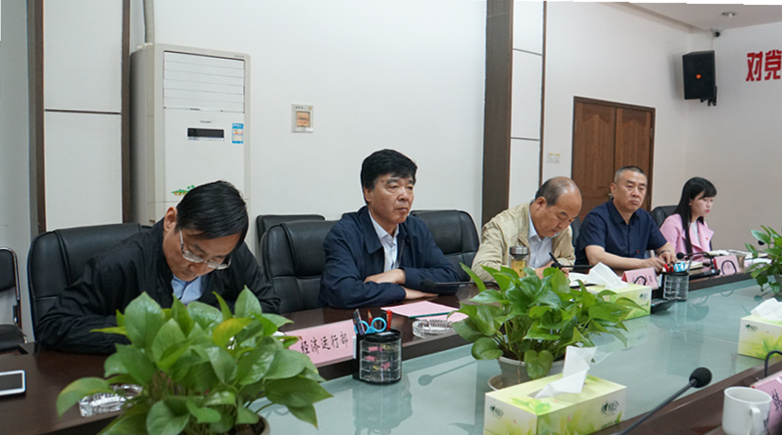 南京新k1体育麻将胡了资集团考察组来我集团举行考察交流