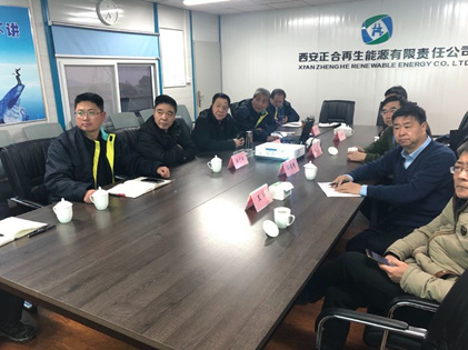 集团向导会同航天六院、航天六院十一所（京）调研灞桥生涯垃圾无害化处置惩罚项目